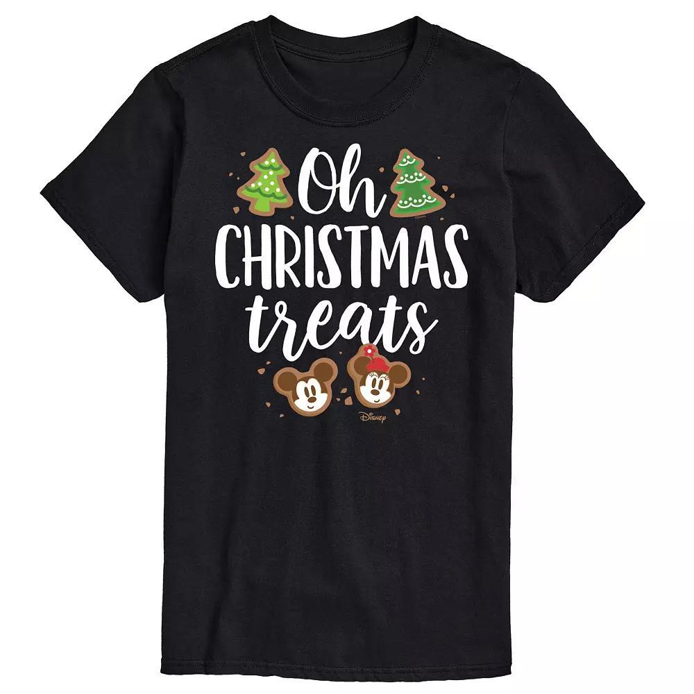 Disney's Big & Tall Oh Christmas Treats Graphic Tee, Men's, Size: XXL Tall, Gray Product Image