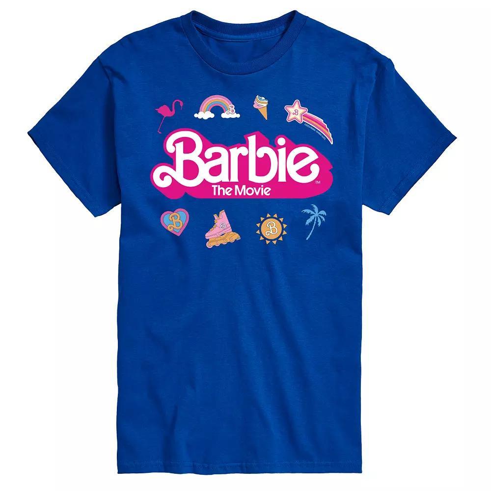 Big & Tall Barbie The Movie Theatrical Movie Logo Graphic Tee, Mens Product Image