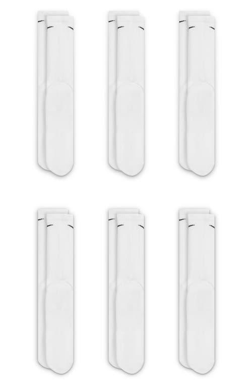 Mens Nike 6-pack Everyday Plus Cushion Crew Training Socks Product Image