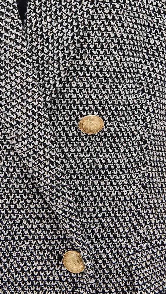 L'AGENCE Riva Knit Double Breasted Blazer | Shopbop Product Image