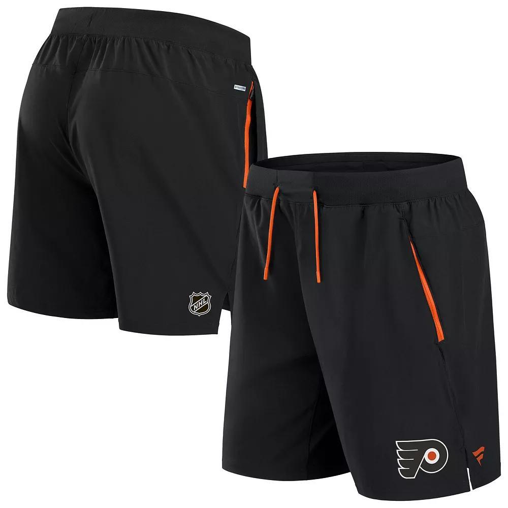 Men's Fanatics  Navy New York Rangers Authentic Pro Rink Performance Shorts, Size: Small, Ran Blue Product Image
