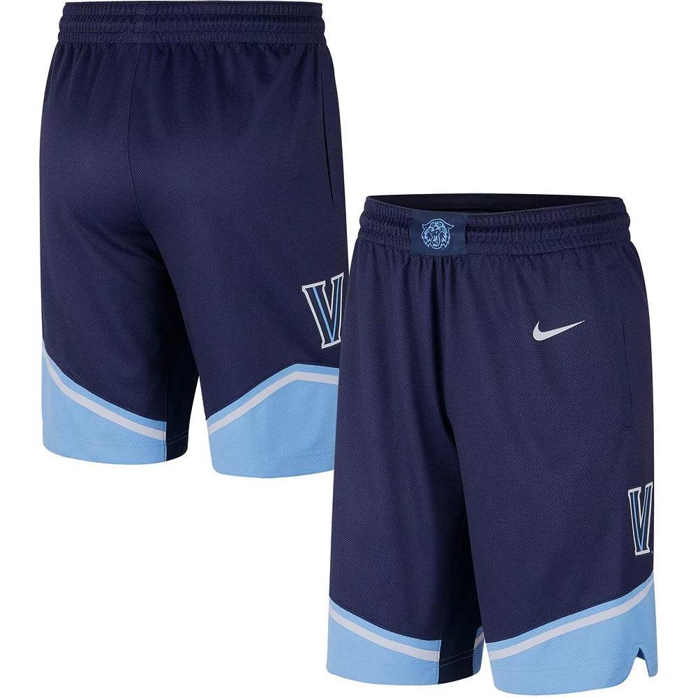 Men's Nike Navy Villanova Wildcats Replica Team Basketball Shorts, Size: Medium, Blue Product Image