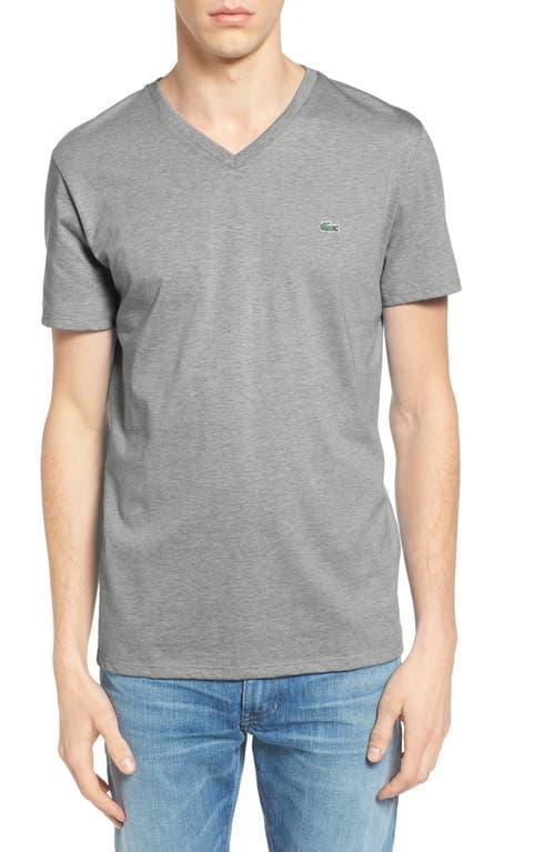 Lacoste V-Neck Pima Cotton Tee Product Image