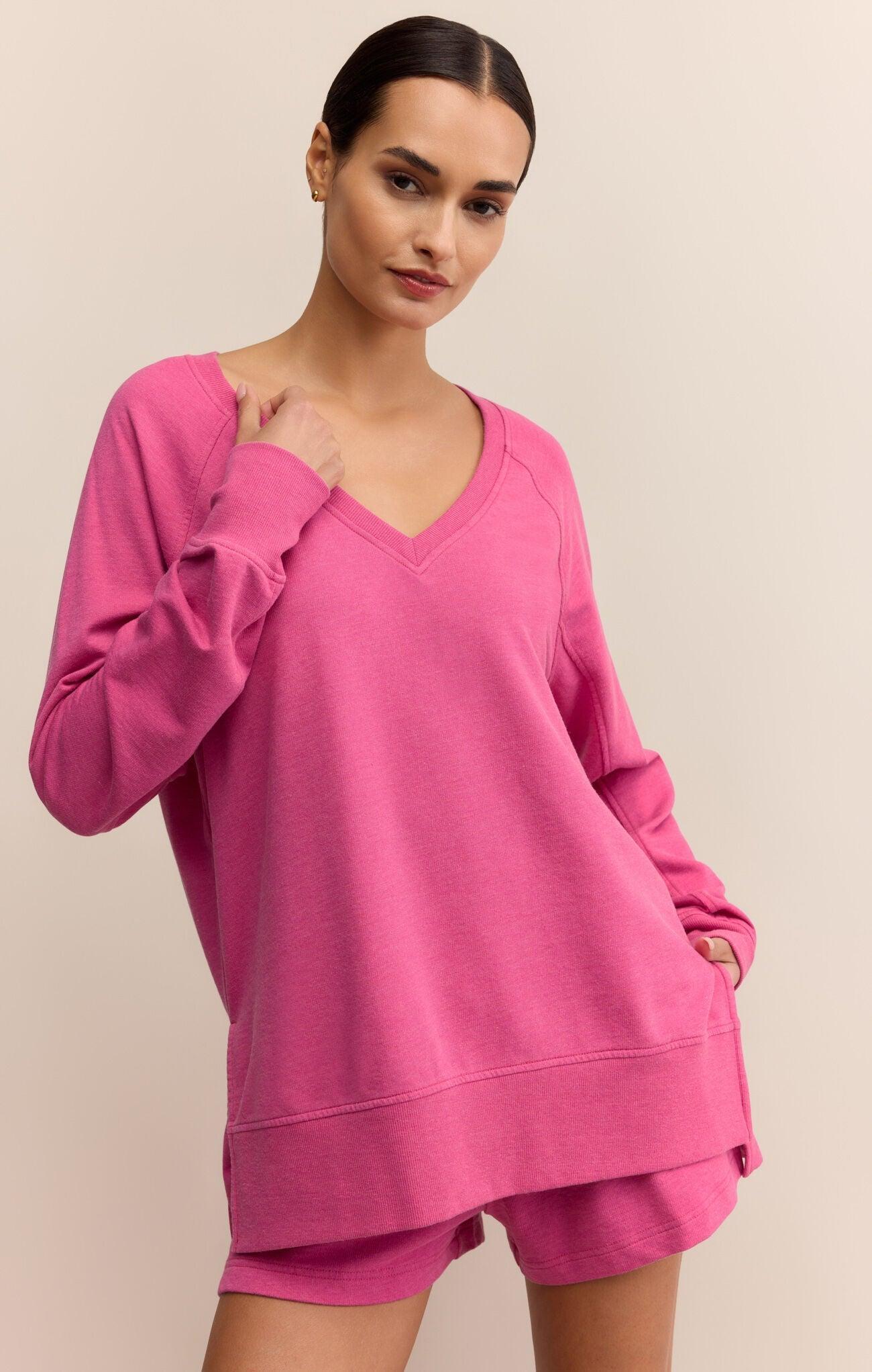 Weekender V Neck Sweatshirt Product Image