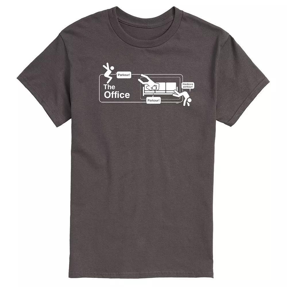 Men's The Office Pretzel Day Tee, Size: Medium, Grey Product Image