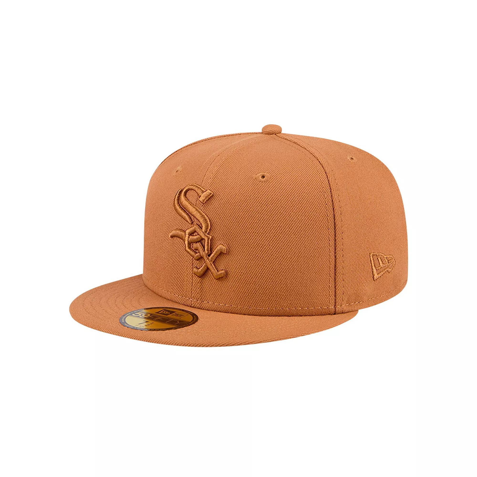 Men's New Era Brown Chicago White Sox Color Pack 59FIFTY Fitted Hat, Size: 7 1/2 Product Image