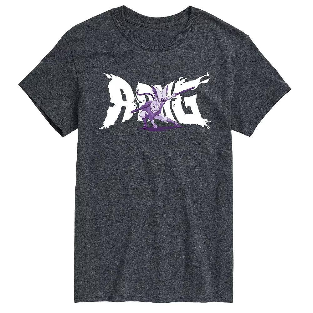 Mens Avatar Aang Purple Tee Product Image