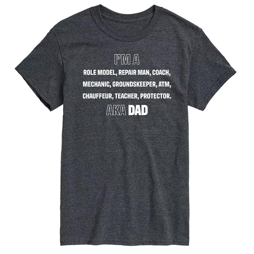 Mens Im A Dad List Graphic Tee Product Image