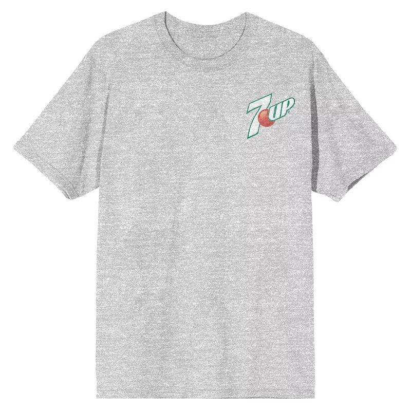 Juniors' 7UP Circle Art Logo Graphic Tee, Women's, Size: Medium, Gray Product Image