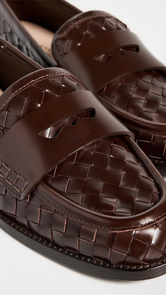 Loeffler Randall Rachel Woven Leather Loafers | Shopbop Product Image