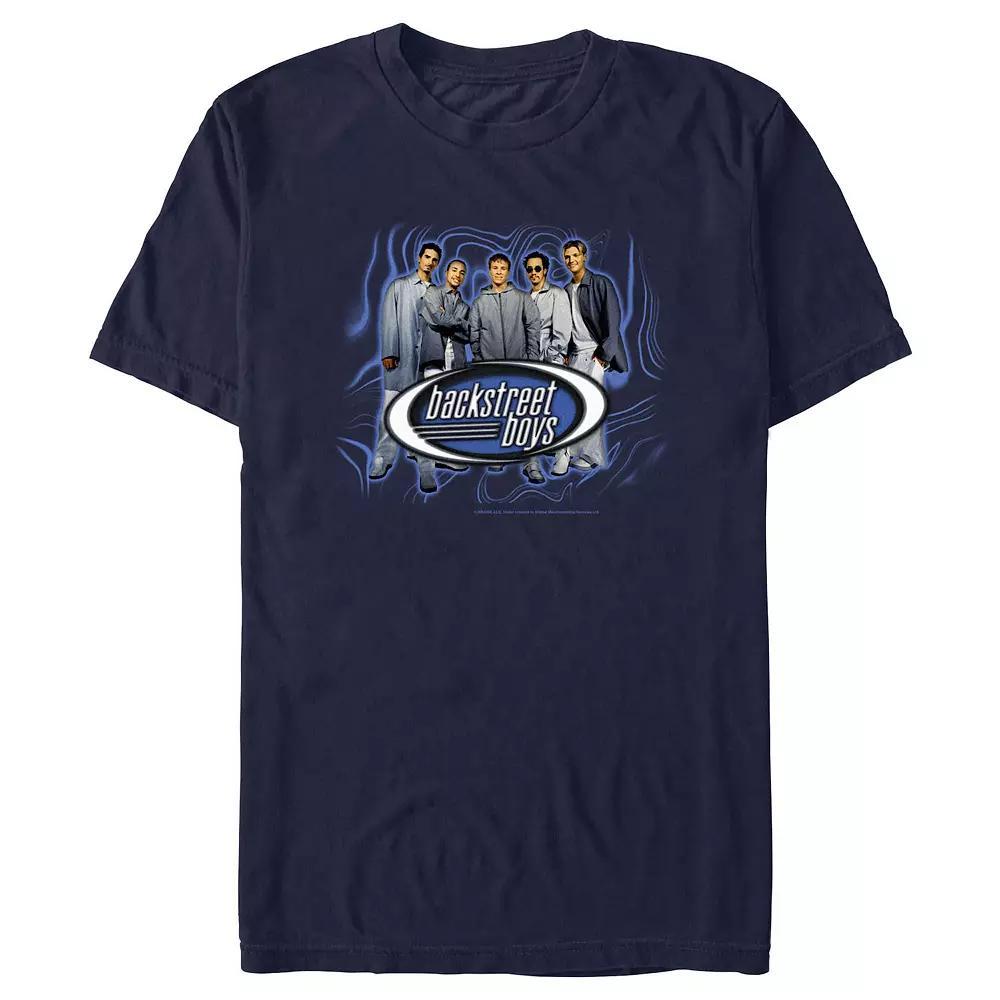 Men's Backstreet Boys BSB Group Graphic Tee, Size: Small, Blue Product Image