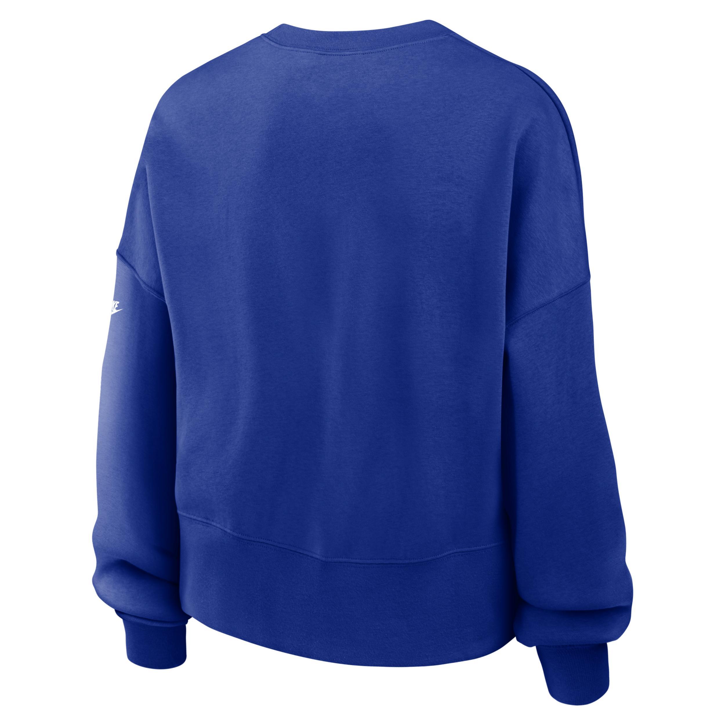 San Francisco 49ers Rewind Nike Women's NFL Pullover Crew Product Image