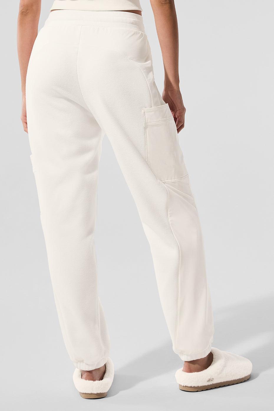 Polar Fleece Wintry Mix Pant - Ivory Product Image