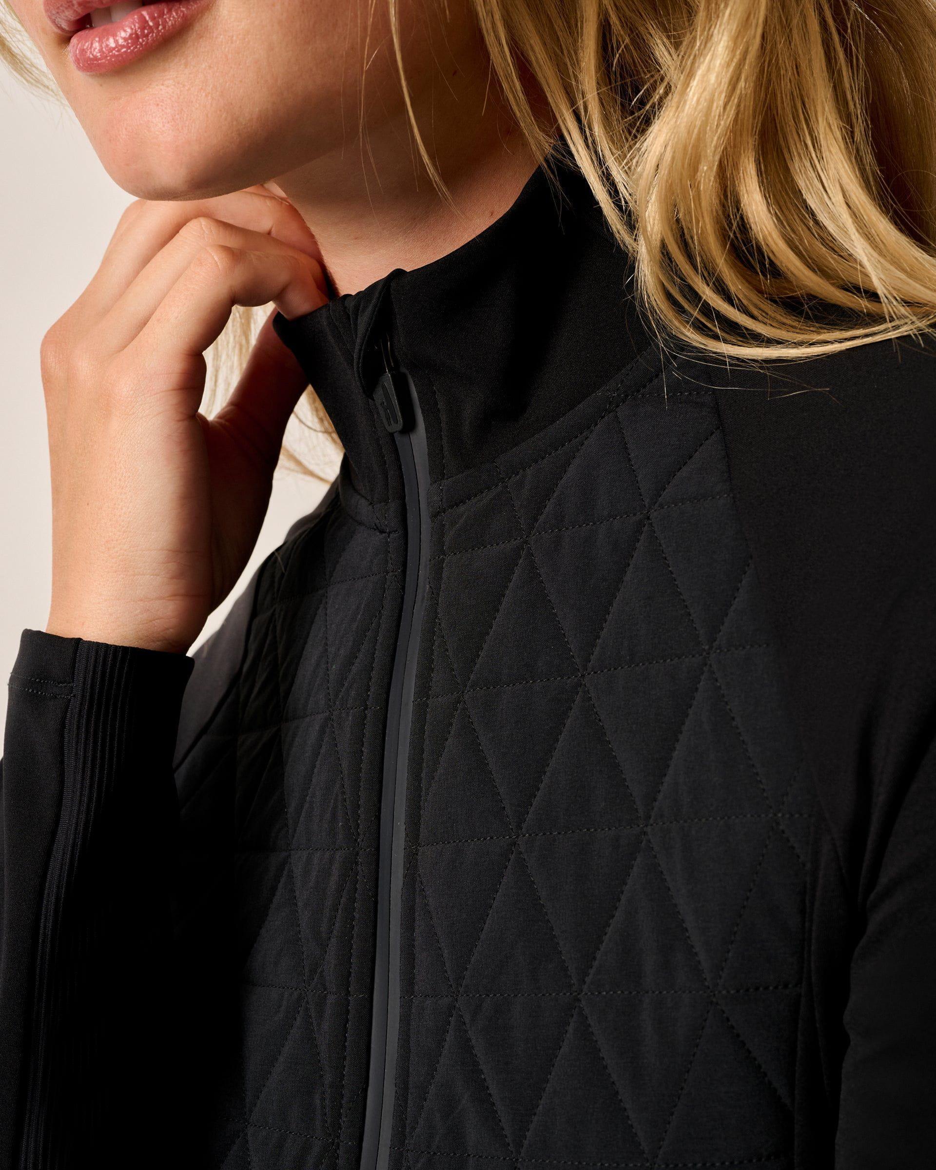 Hannah Performance Mixed Media Jacket Female Product Image