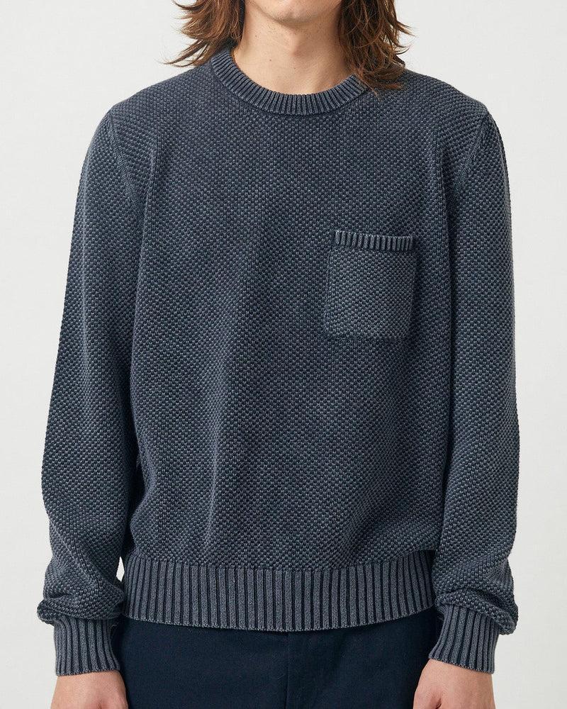 Pocket Crewneck - Navy Product Image