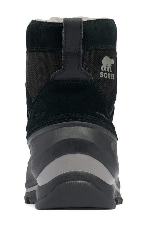 SOREL Buxton Waterproof Snow Boot In Black/quarry Product Image