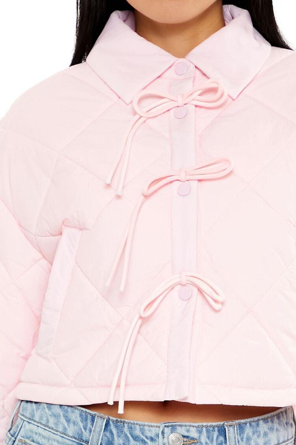 Quilted Bow Jacket | Forever 21 Product Image