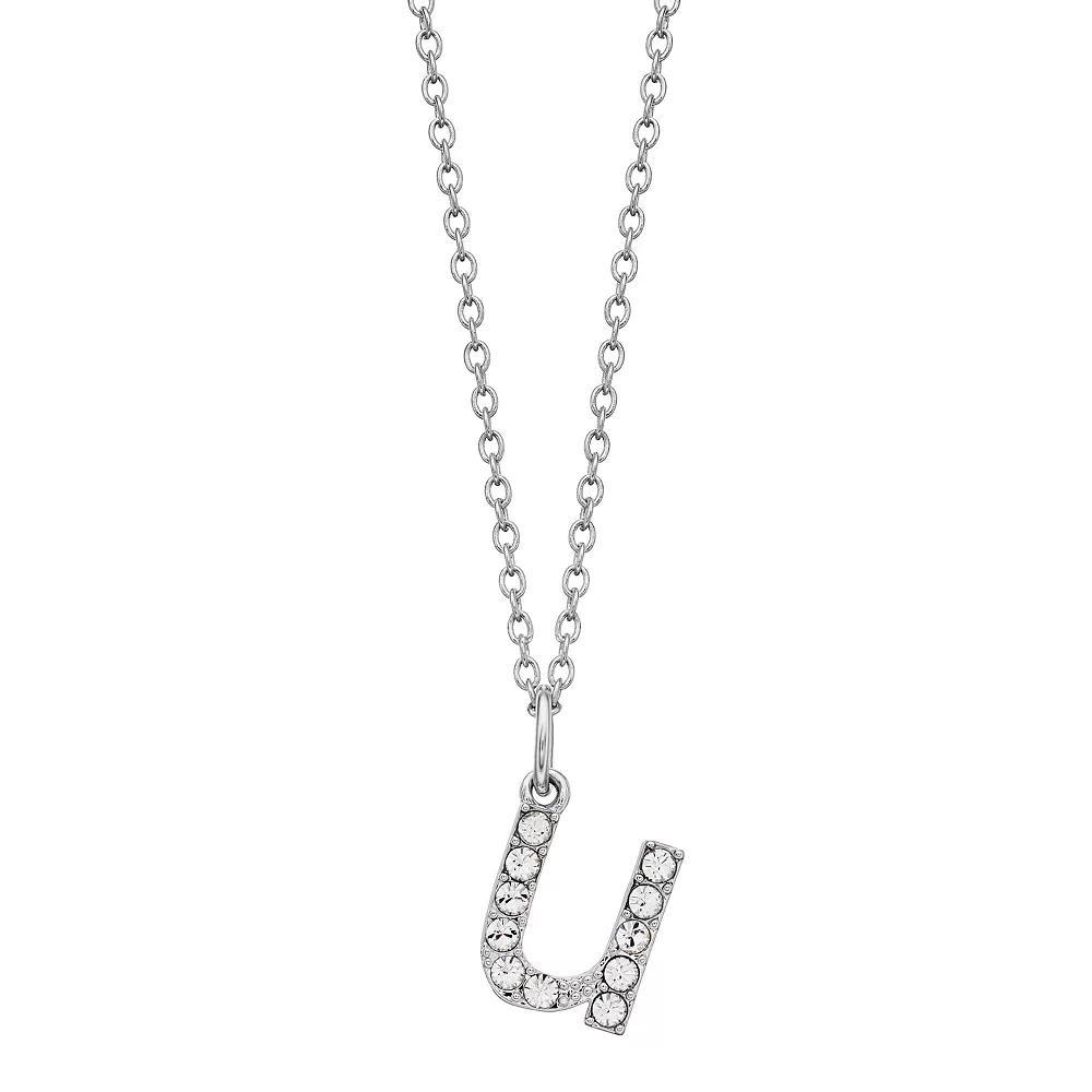 Brilliance Initial Pendant Necklace, Womens Q Product Image