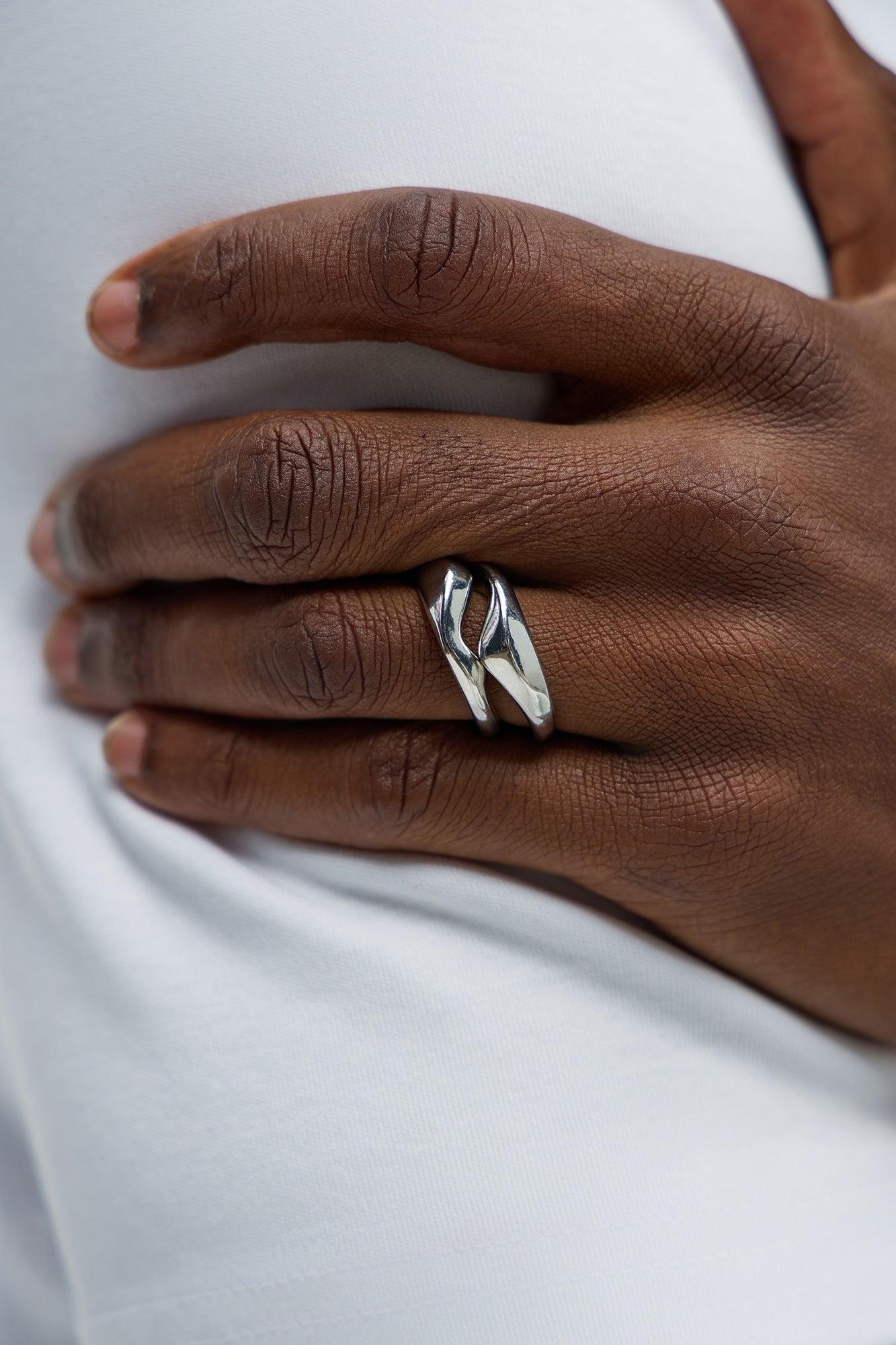 Ridges Ring Set Product Image