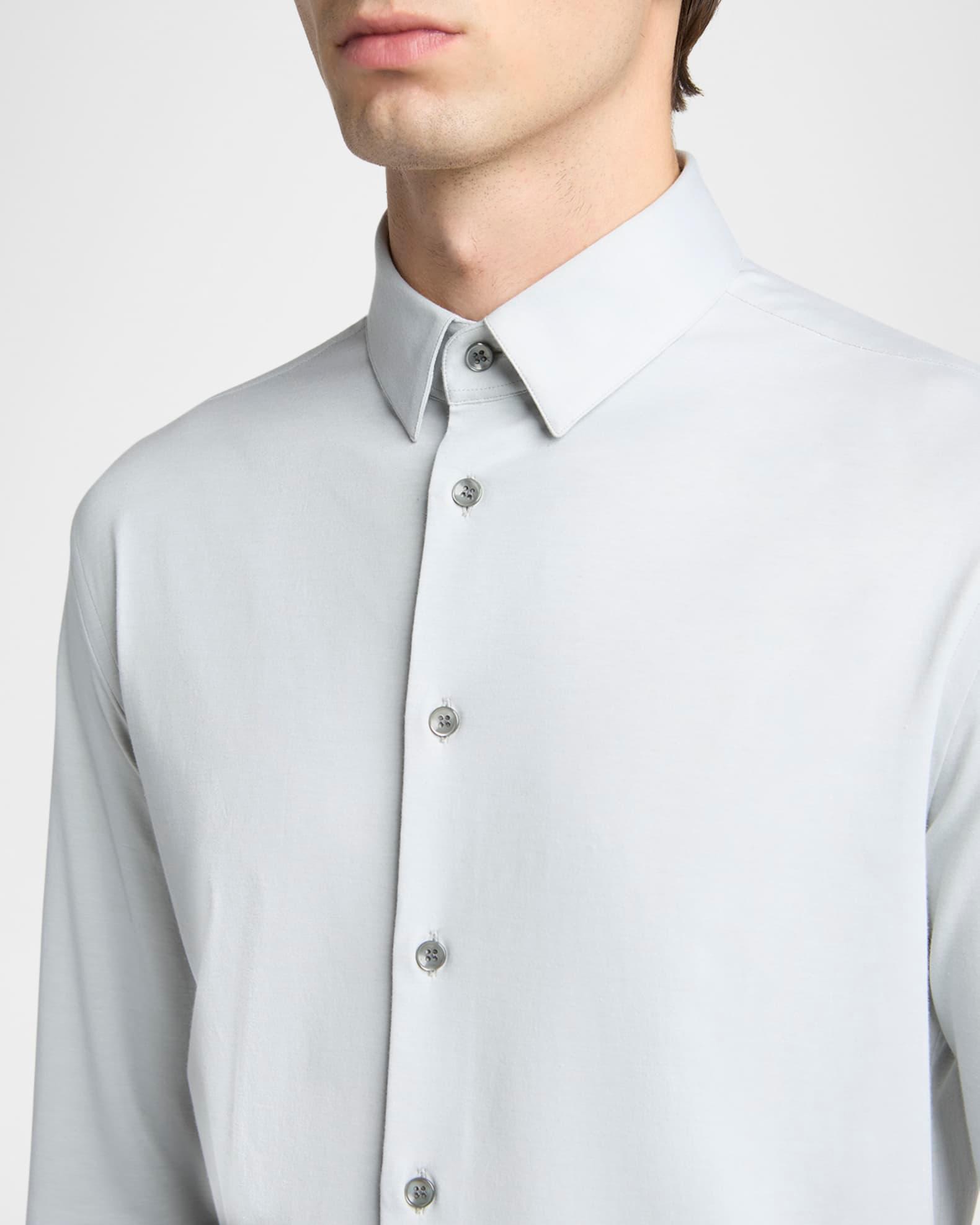 Men's Cotton Stretch Jersey Dress Shirt Product Image