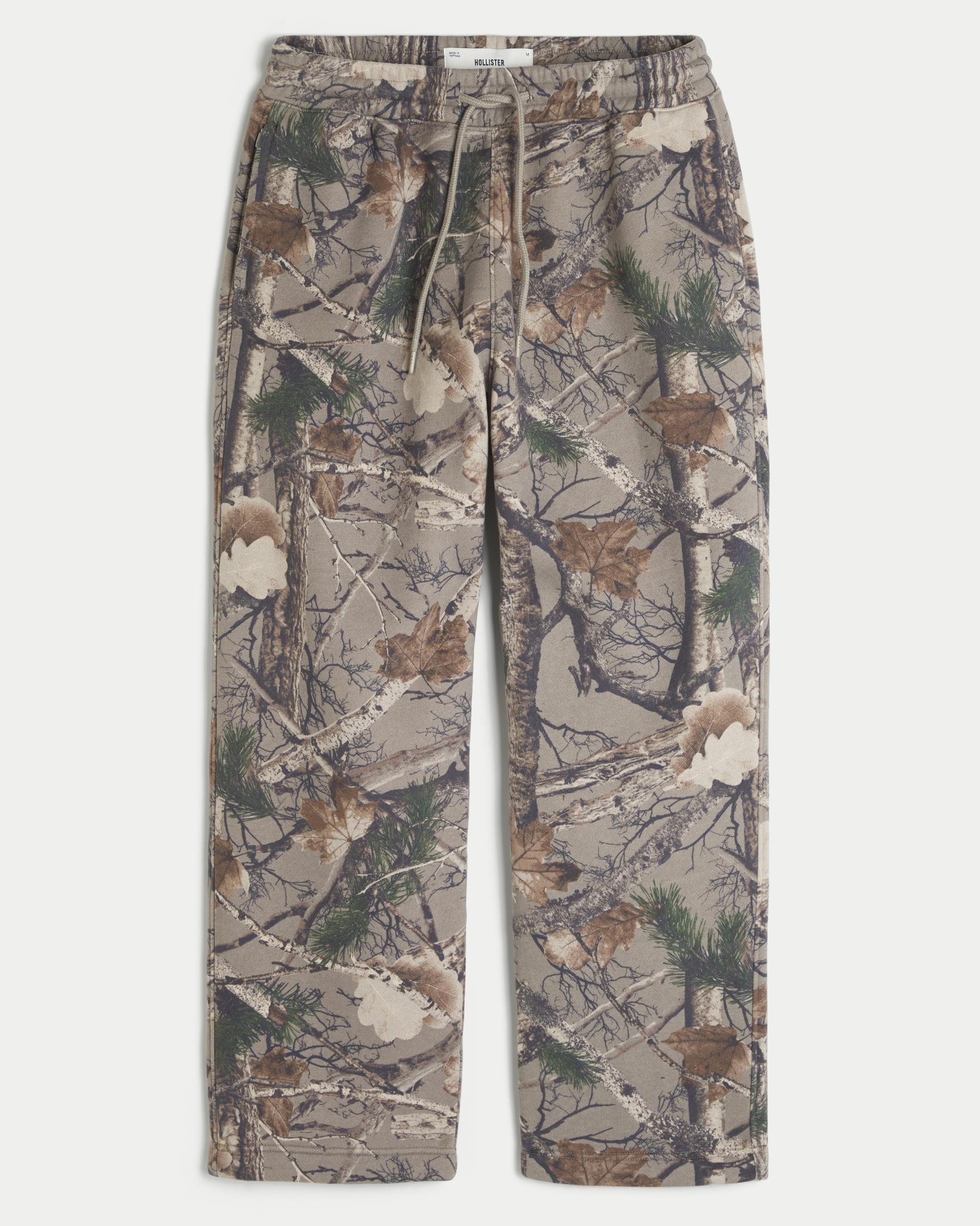 Baggy Camo Sweatpants Product Image