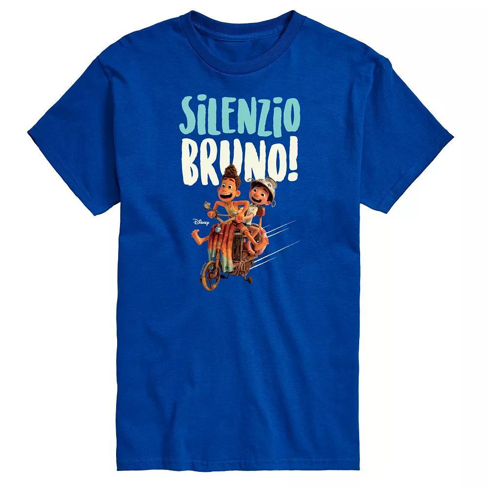 Disney / Pixars Luca Big & Tall Silenzio Bruno Graphic Tee, Mens Product Image