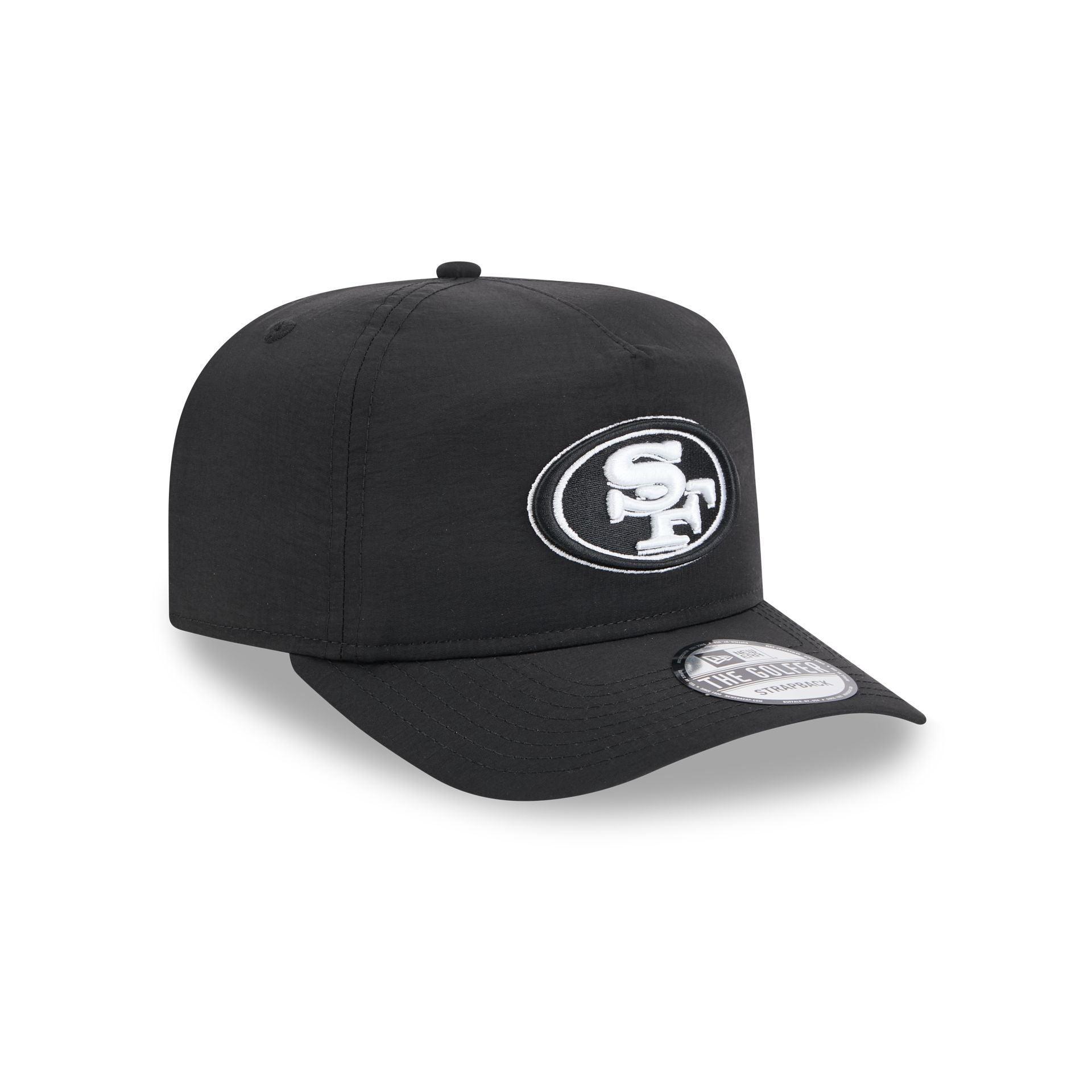 San Francisco 49ers Everyday Nylon Black Golfer Hat Male Product Image