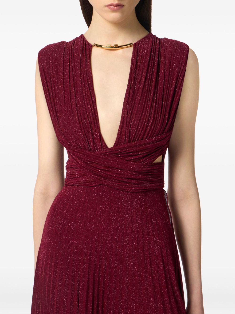 pleated gown Product Image