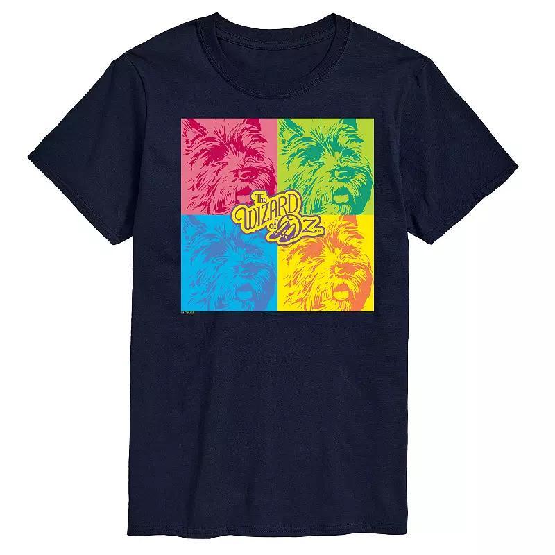 Mens Wizard Of Oz Toto Grid Graphic Tee Product Image