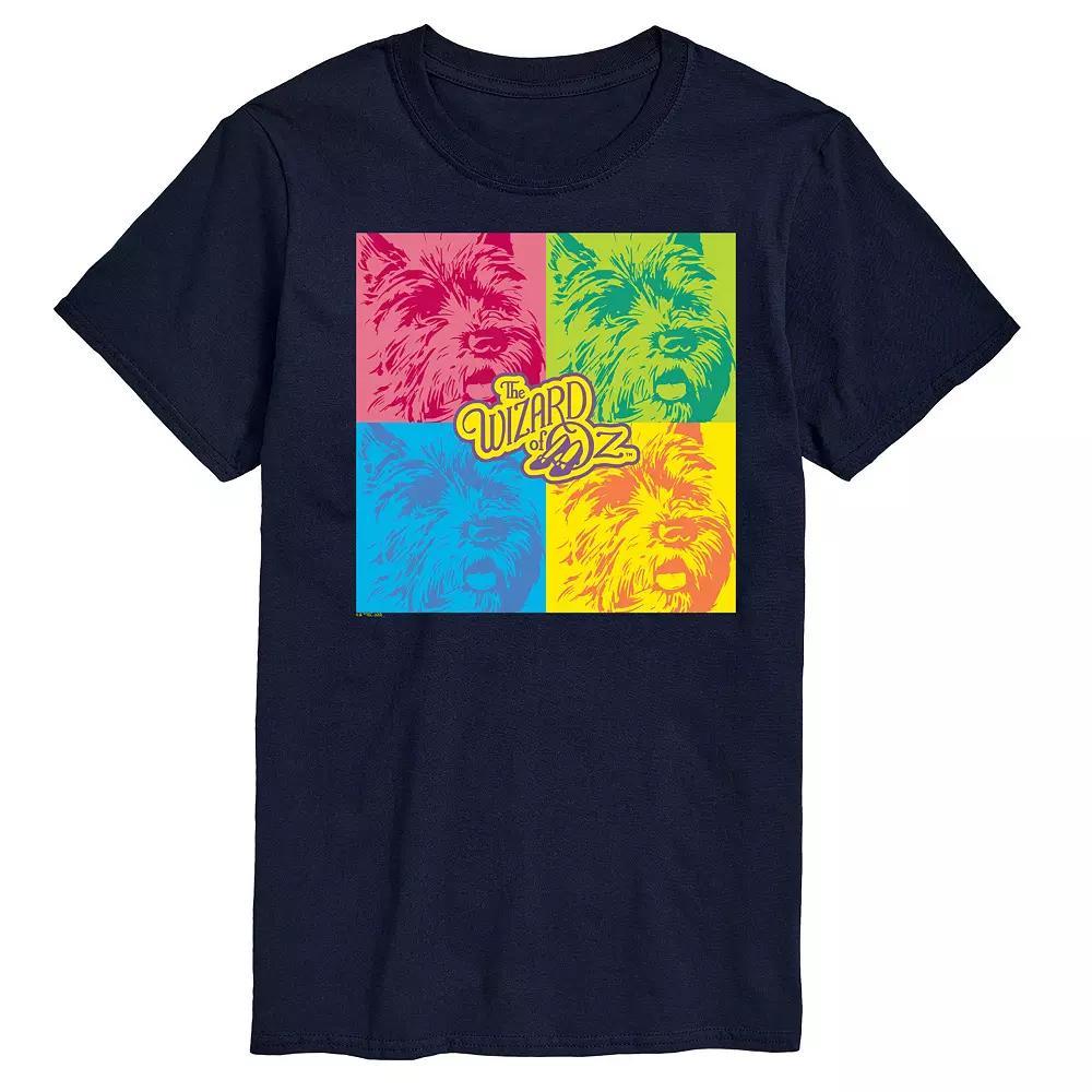 Mens Wizard Of Oz Toto Grid Graphic Tee Product Image