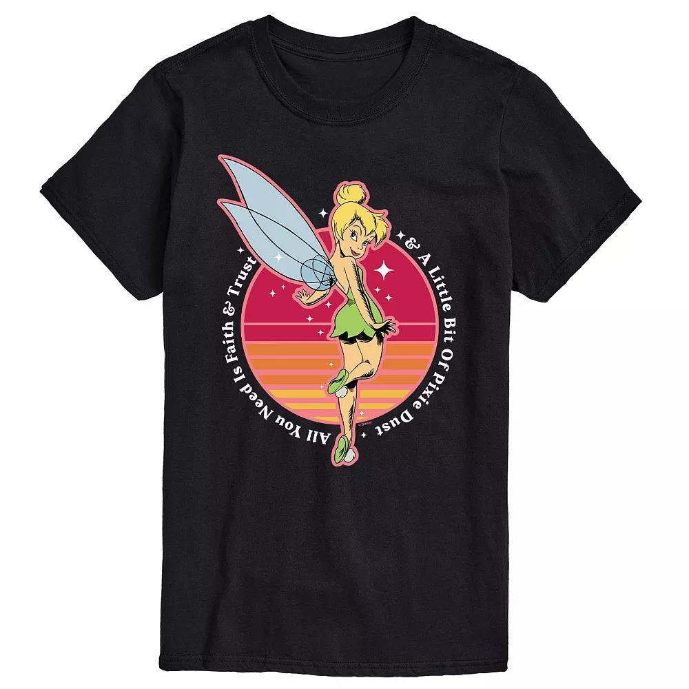 Disneys Peter Pan Big & Tall Faith Trust Graphic Tee, Mens Product Image