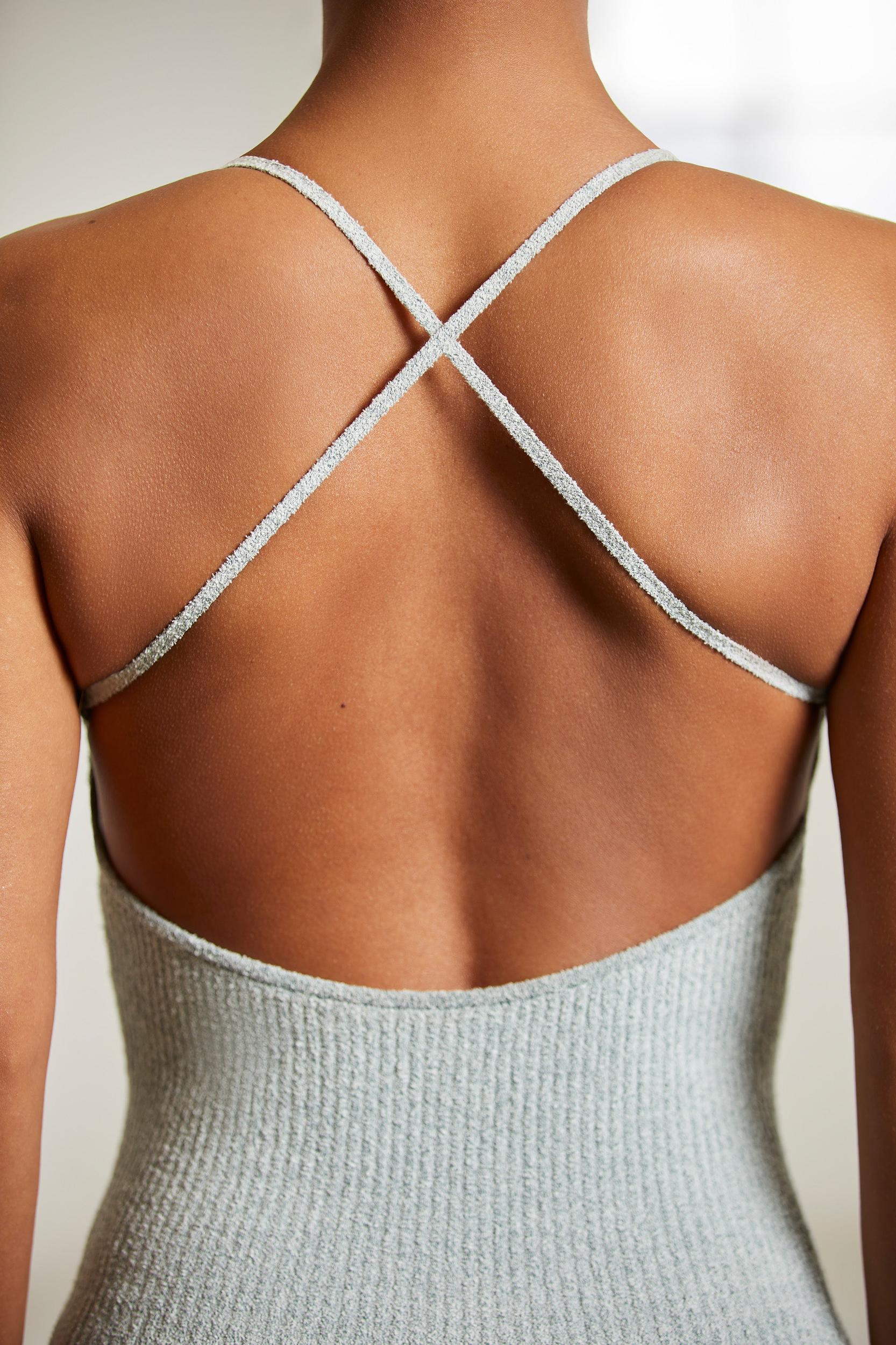 Low Back Maxi Dress in Mint Product Image