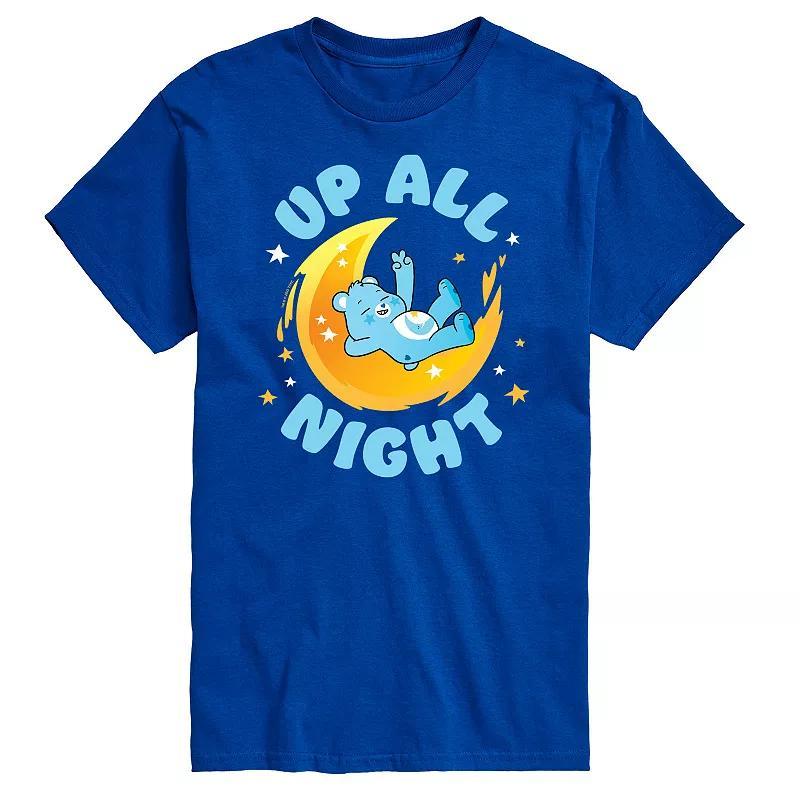 Big & Tall Care Bears Up All Night Graphic Tee, Mens Product Image
