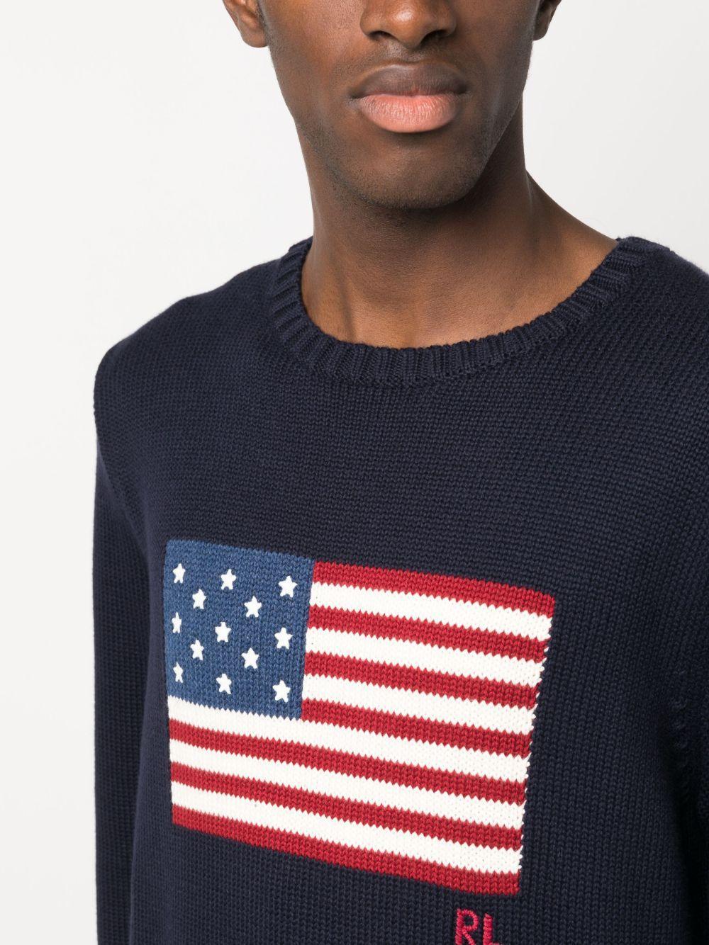 round-neck cotton jumper Product Image