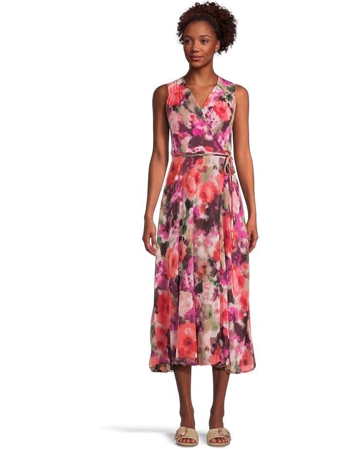 Chiffon Floral Faux Wrap Product Image