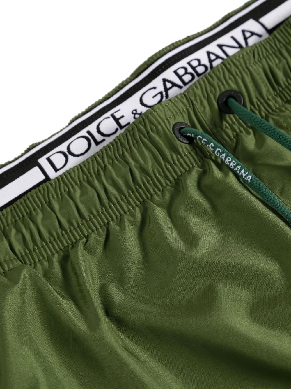logo-embroidered swim shorts Product Image