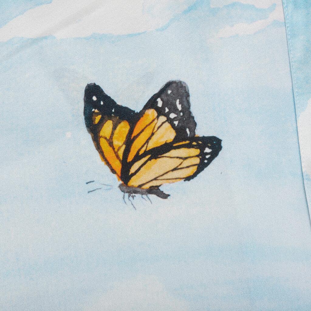 Butterfly Beach L/S Button Down - Blue Multi Male Product Image