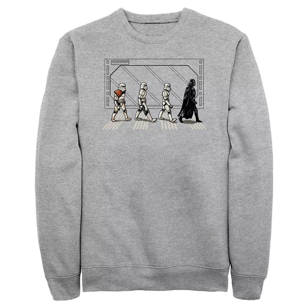 Men's Star Wars Dark Side Walk Graphic Fleece, Size: Large, Athletic Grey Product Image