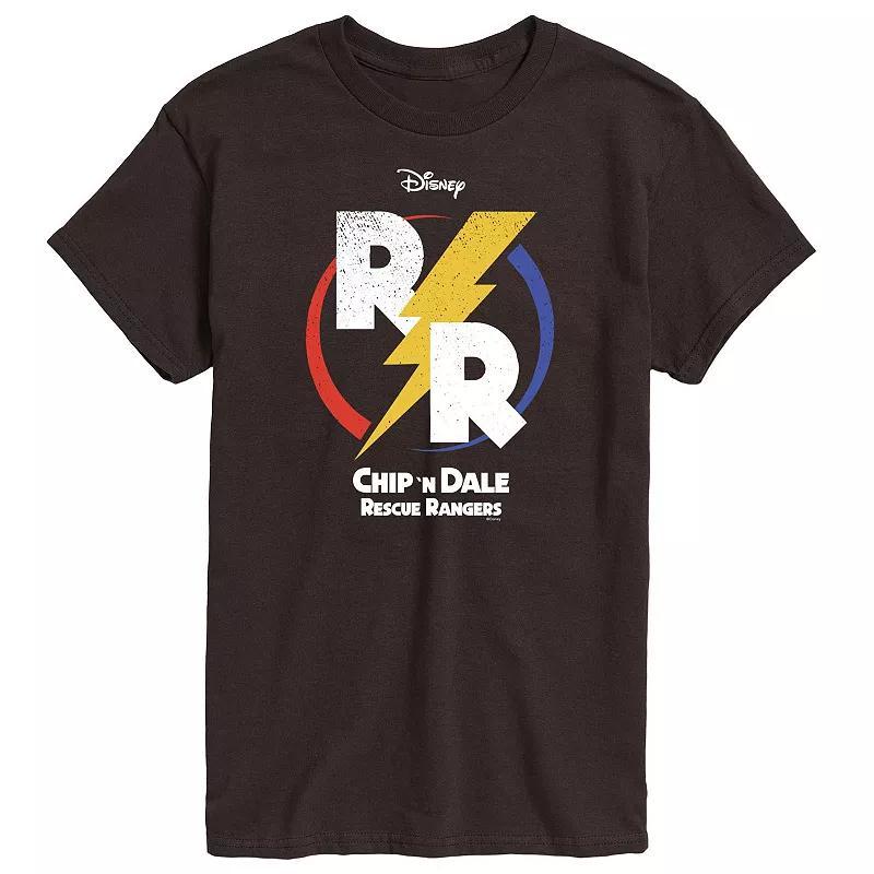 Disney's Mickey Mouse Men's Chip 'N Dale Rescue Rangers Logo Graphic Tee, Size: XL, Black Product Image