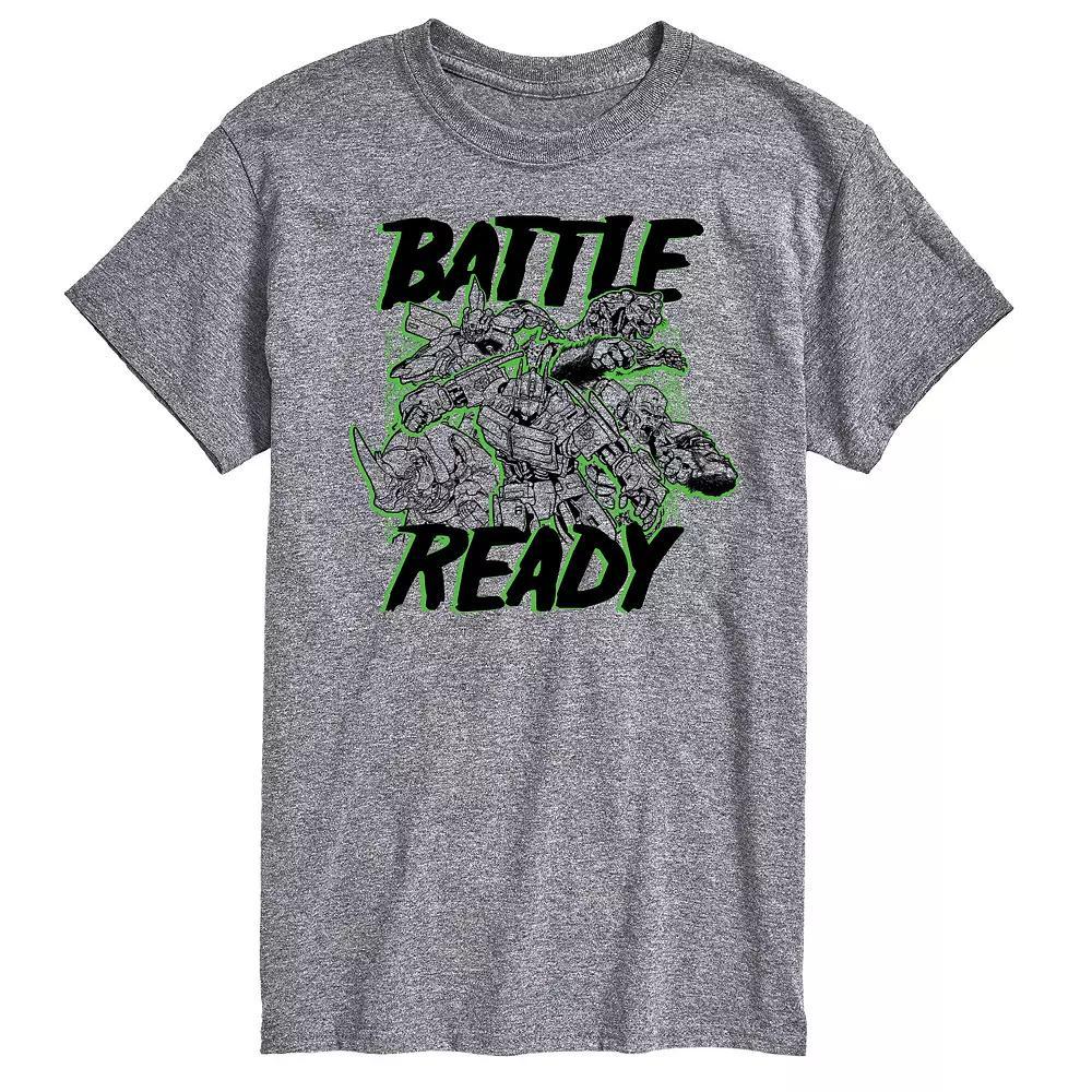Big & Tall Transformers Battle Ready Graphic Tee, Mens Product Image