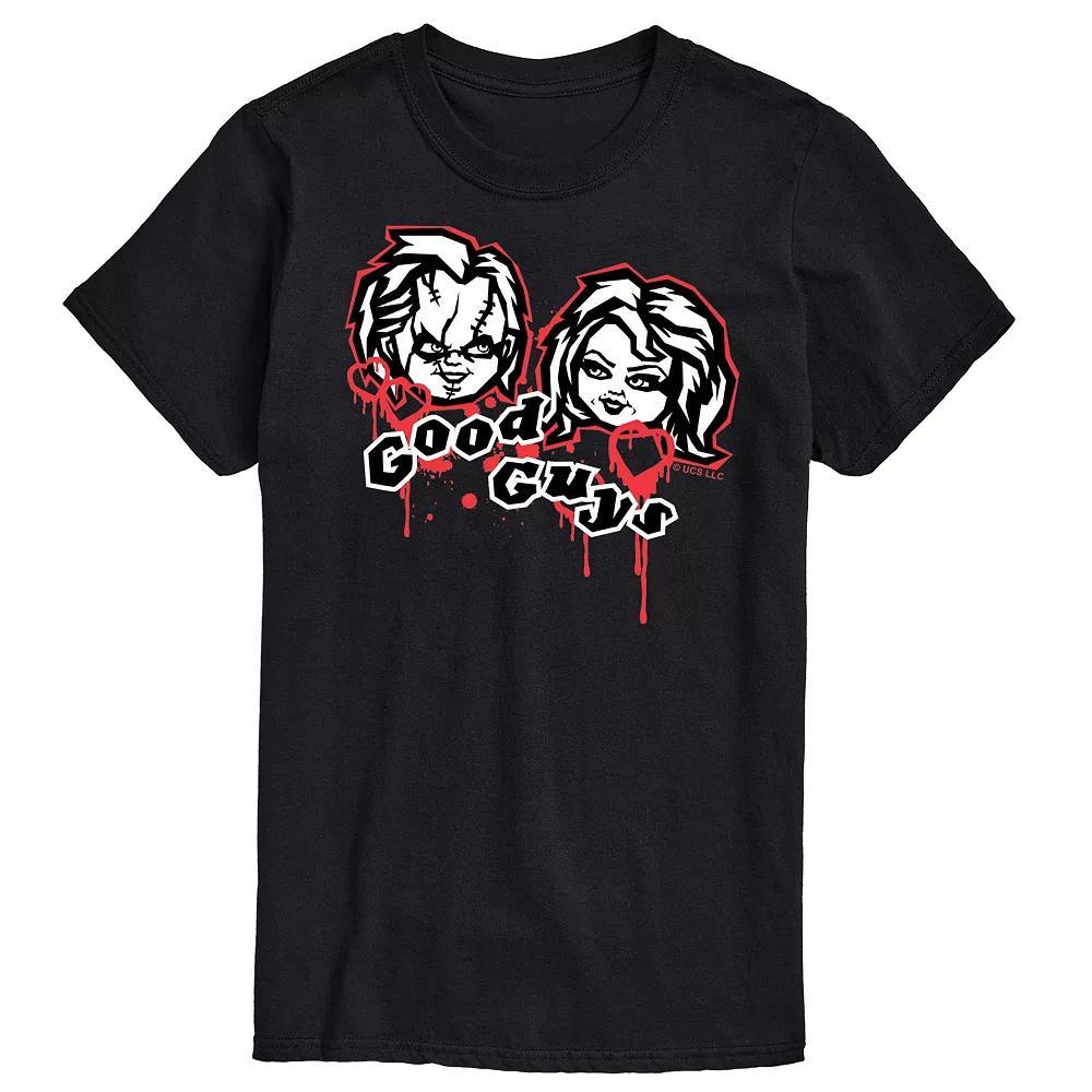 Big & Tall Chucky Good Guys Graphic Tee, Mens Product Image