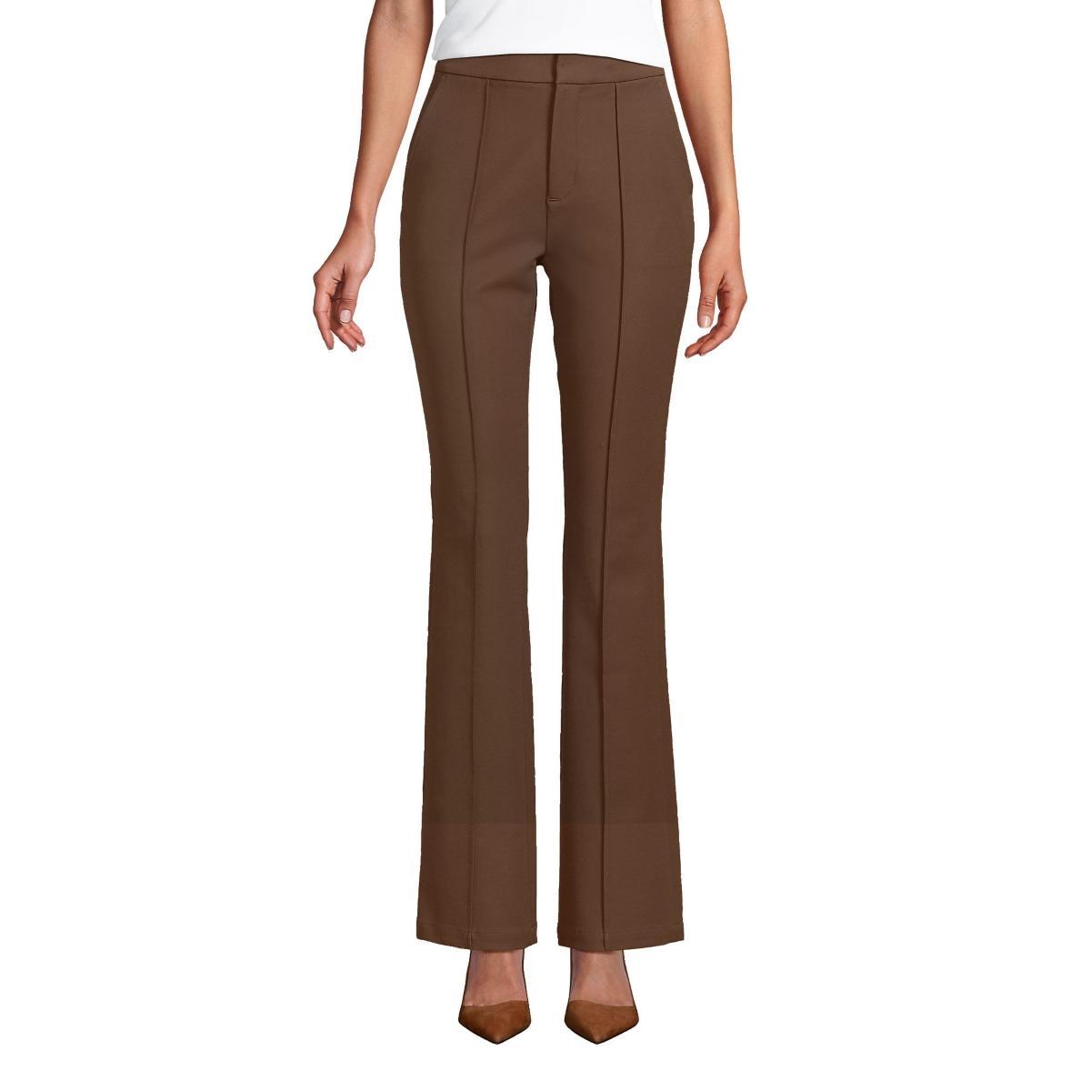 Women's Lands' End High-Rise Stretchy Bootcut Pants, Size: 6, Deep  Blue Product Image