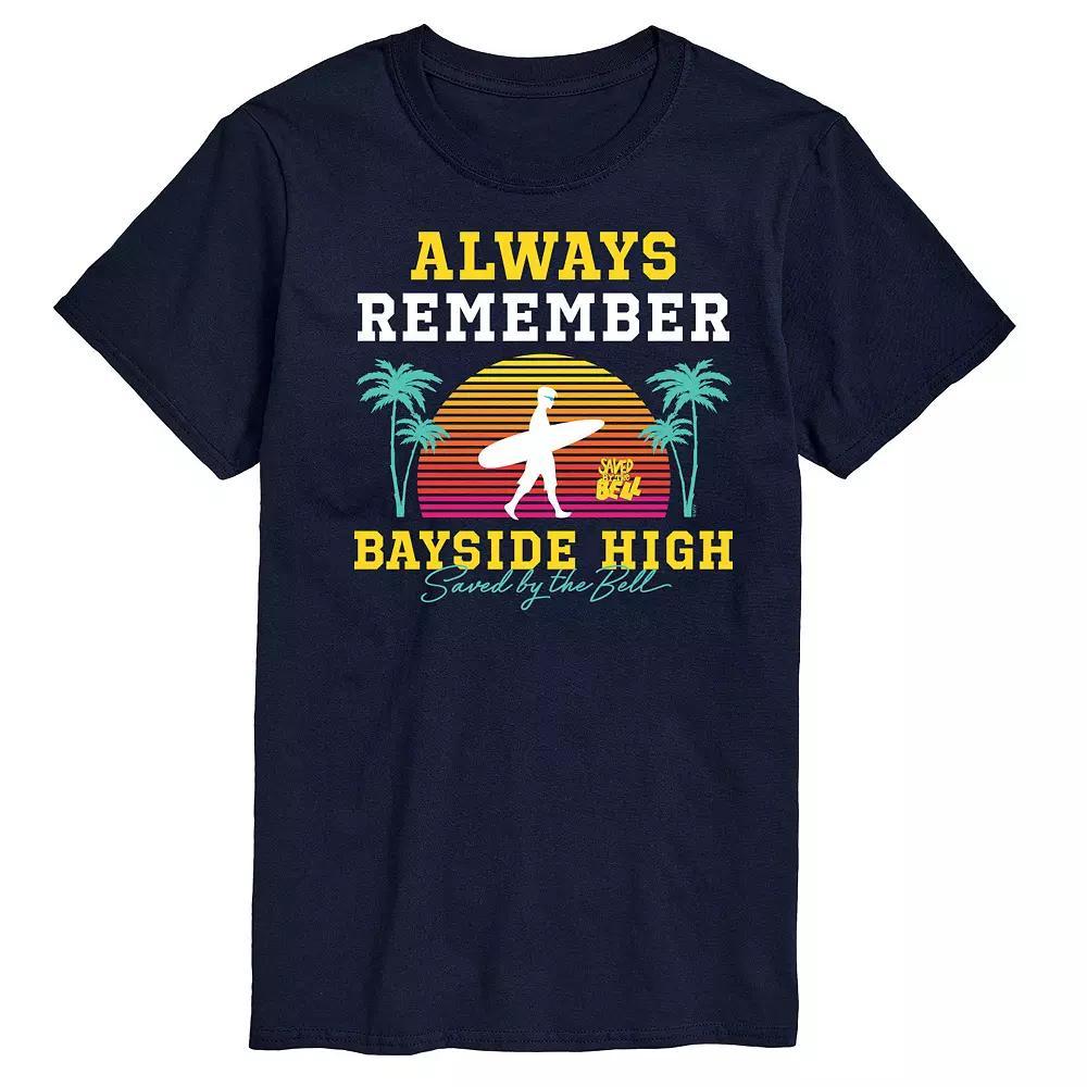 Big & Tall Barbie The Future Is Bright Graphic Tee, Mens Blue Product Image