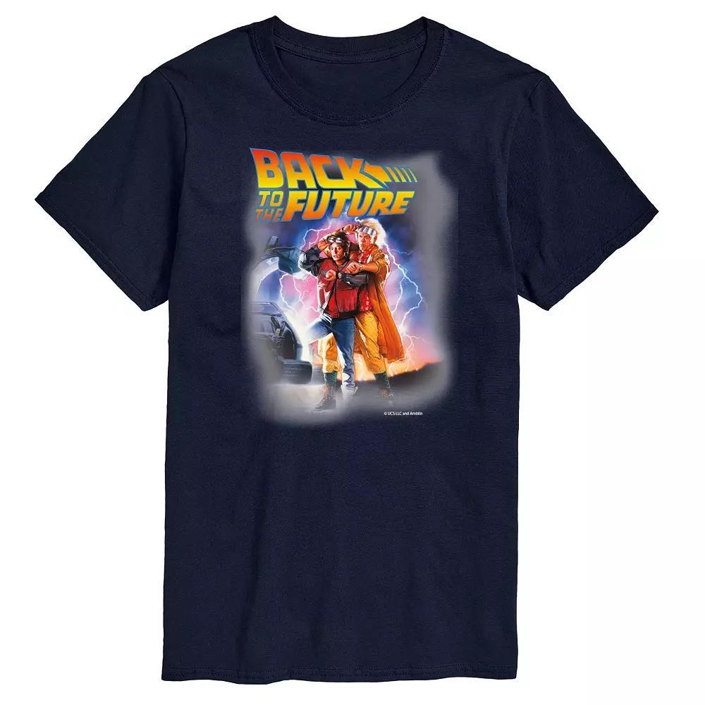 Big & Tall Back to the Future Marty And Doc Graphic Tee, Mens Product Image
