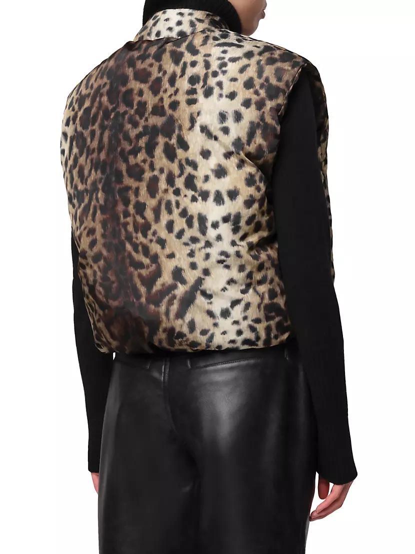 Phoenix Leopard Padded Vest Product Image