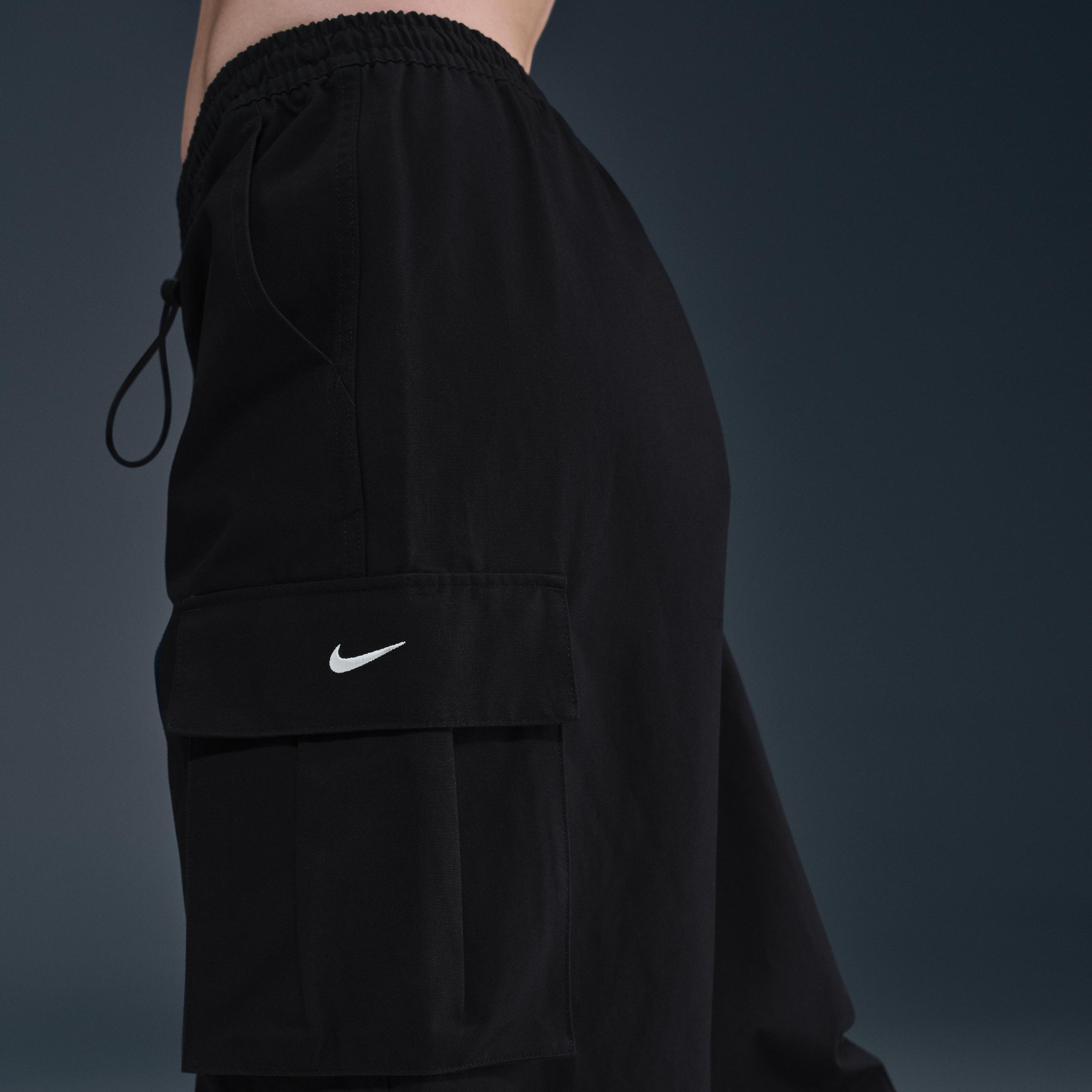 Nike Sportswear Women's Mid-Rise Oversized Woven Cargo Pants Product Image