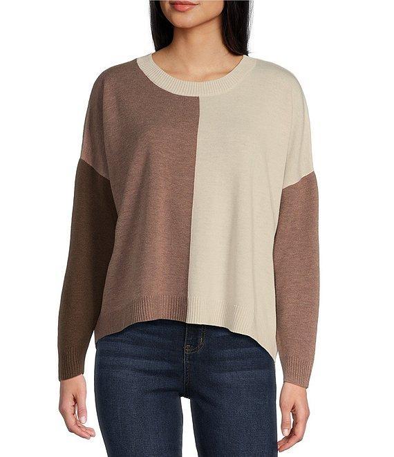 Blu Pepper Color Block Sweater Product Image