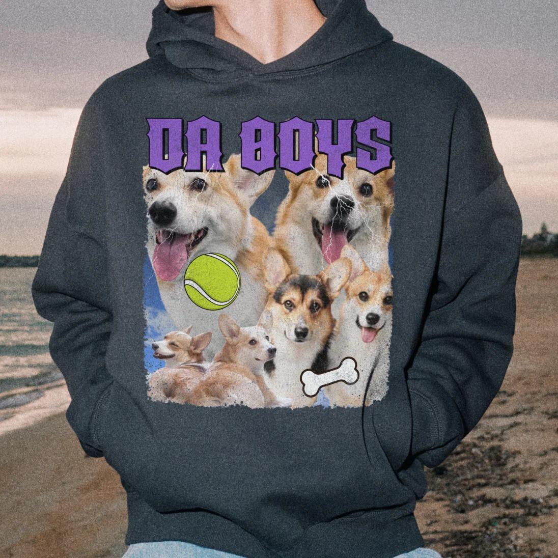 Sopula Vintage Essential Washed Pullover Hoodies Product Image