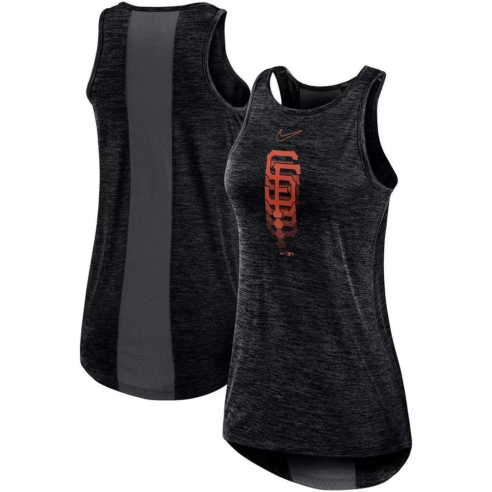 Women's Nike Red Washington Nationals Logo Fade High Neck Performance Tank Top, Size: XL Product Image