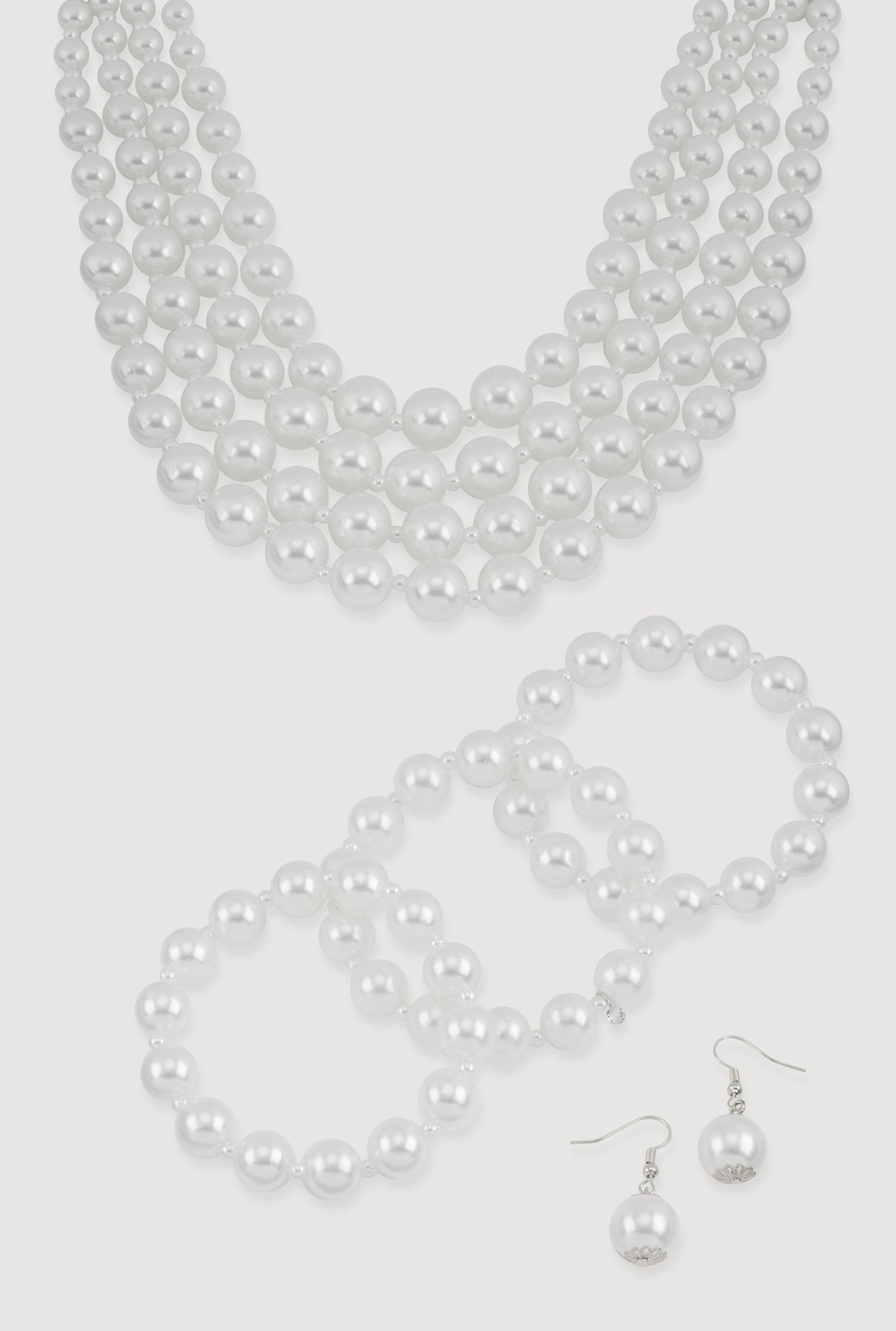 Heart Charm Anklet Trio with Toe Ring Female Product Image